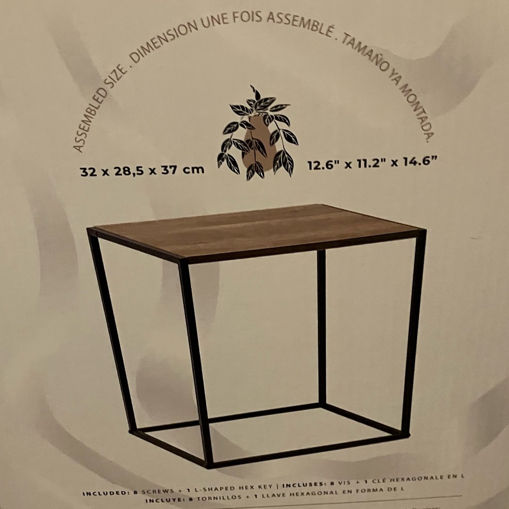 Mini Accent Table - Picture 7 of 7